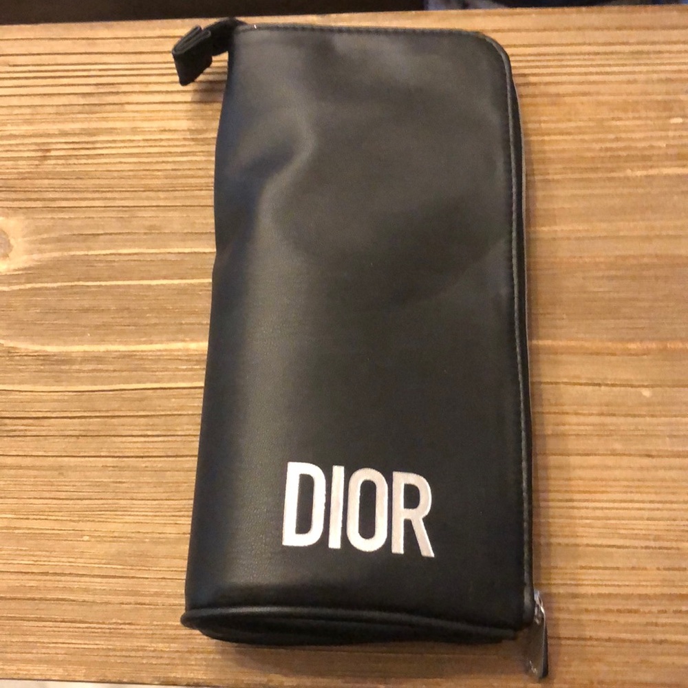 Dior makeup bag